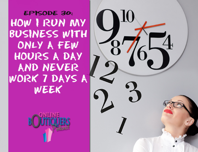 How I run my business with only a few hours-time management business resource find time