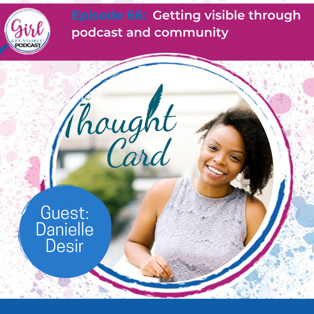 getting visible through podcast and community podcast