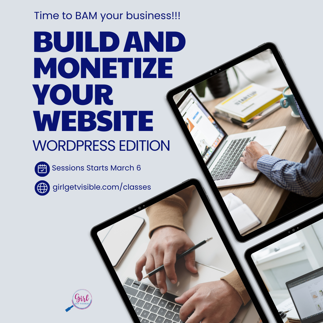 build and monetize your website wordpress edition live 4 week hands on wordpress and online business  training